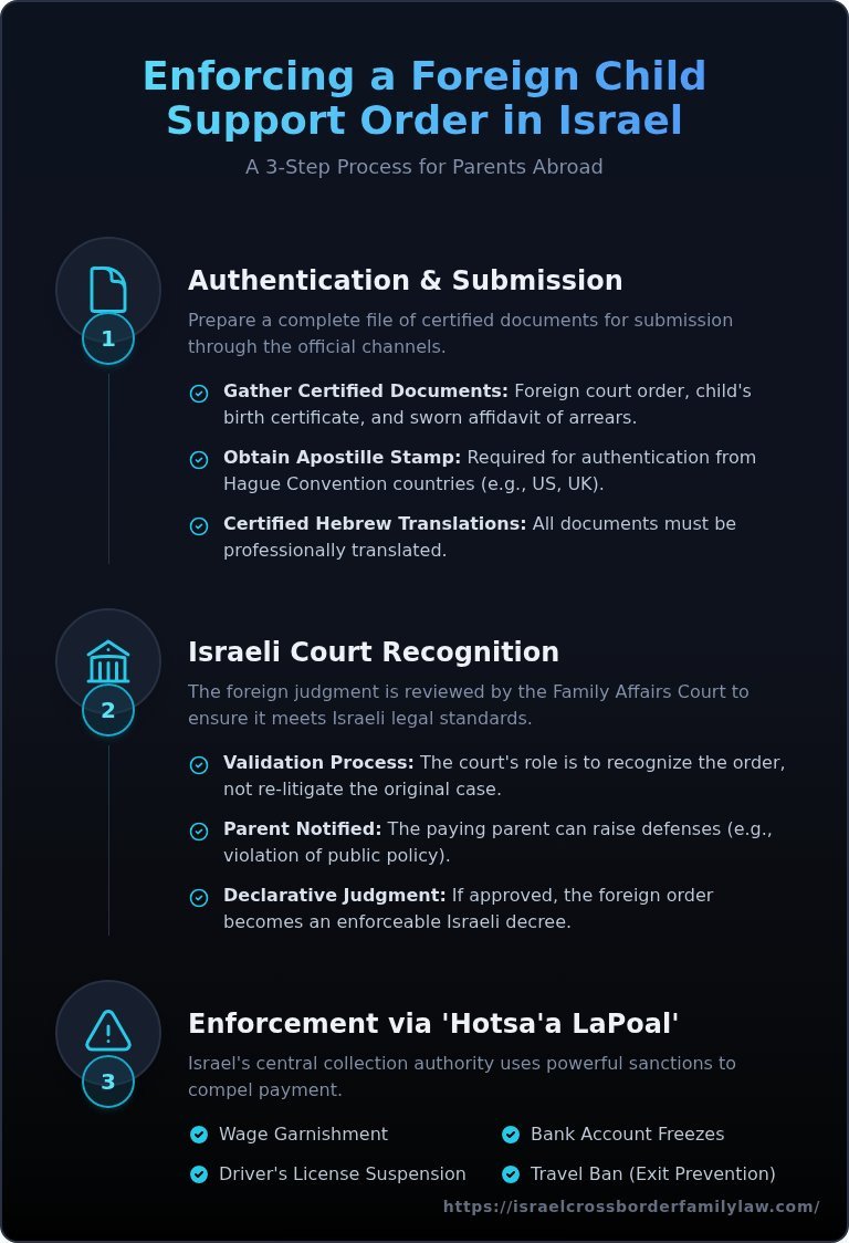 International Child Support in Israel: A Comprehensive Guide