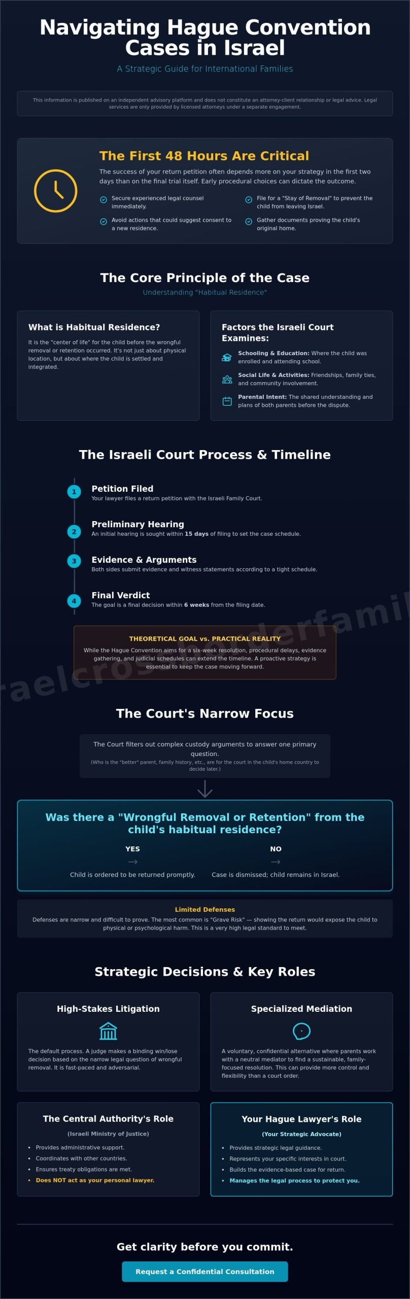 Hague Convention Lawyer in Israel: Navigating International Child Abduction
