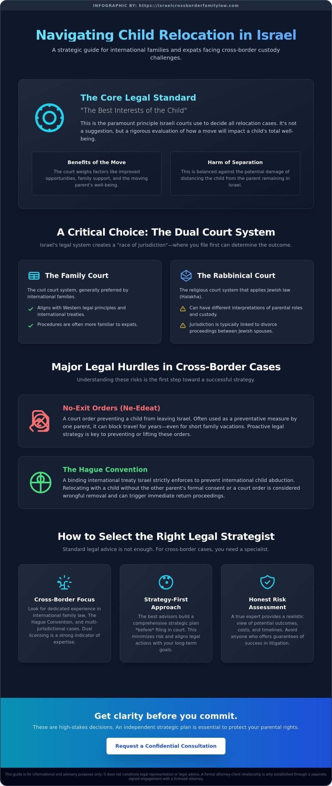 Who is the Best Child Relocation Lawyer in Israel? A Guide for Expats